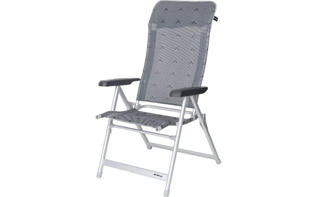 Berger Fauteuil Pliable De Luxe Gris – Image 2