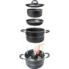 Brunner Ø 20 Cm Pirate Vacublock Set De Casseroles 8 Pièces