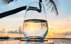 Verres En Cristal Aimantés Silwy Longdrink Avec Sous-verre 4 Pcs.