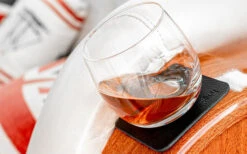 Silwy Verres à Whisky Magnétiques Avec Dessous De Verre 250 Ml 2pcs