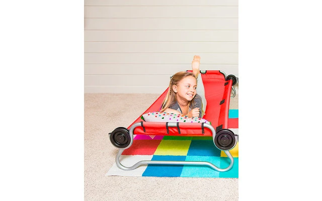 Disc-O-Bed Kid-O-Bed Lit Simple Cadre Rond Sans Poche Latérale - Bleu – Image 4