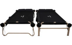 Disc-O-Bed 2XL Lit Superposé De Camping Avec Poches Latérales