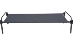 Disc-O-Bed Trundle Lit De Camp De Camping Sans Poche Latérale Anthracite