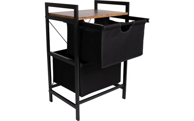 Bo-Camp Industrial Eldert Armoire De Camping 2 Compartiments