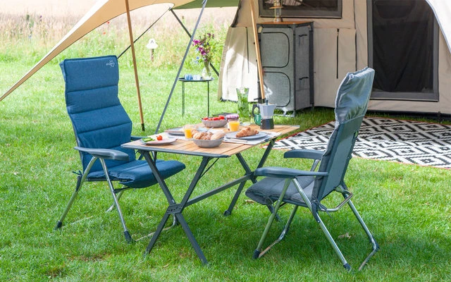 Bo-Camp Olefin Coussin De Chaise Universel / Housse De Siège Bleu – Image 4