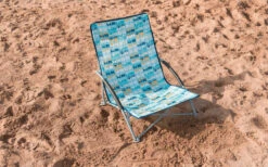 Chaise De Plage VW Collection T1 Multibulli Bleu
