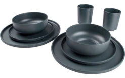 Bo-Camp Patom Set De Vaisselle En Mélamine 16 Pcs.