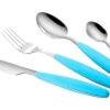 Gimex Set De Couverts En Acier Inoxydable 4 Pcs. Rainbow Bleu