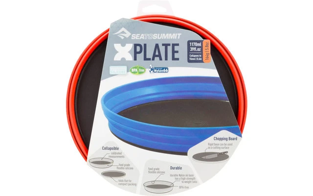Sea To Summit X-Plate Assiette Pliante Rust 1170 Ml – Image 4