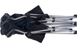 Basic Nature Travelchair Love Seat Canapé Pliant Noir