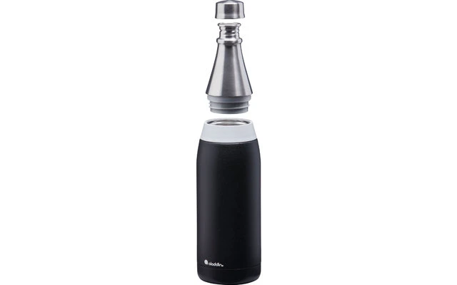 Aladdin Fresco Thermavac Bouteille D'eau En Acier Inoxydable 0,6 Litre Noir