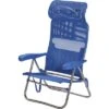 Crespo AL-205 Beach Chair Chaise De Plage Compact Bleu