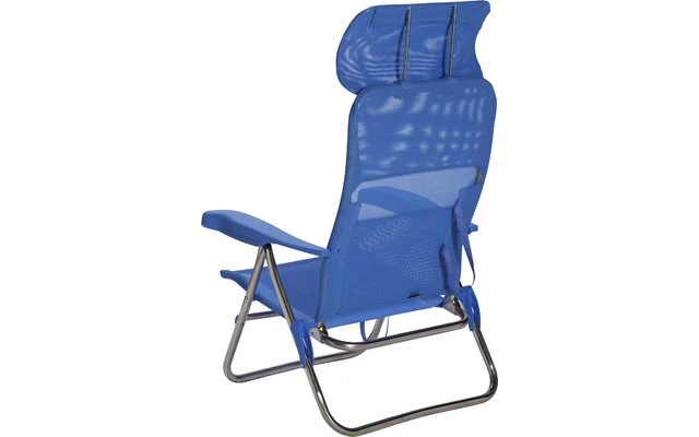 Crespo AL-205 Beach Chair Chaise De Plage Compact Bleu Foncé – Image 3