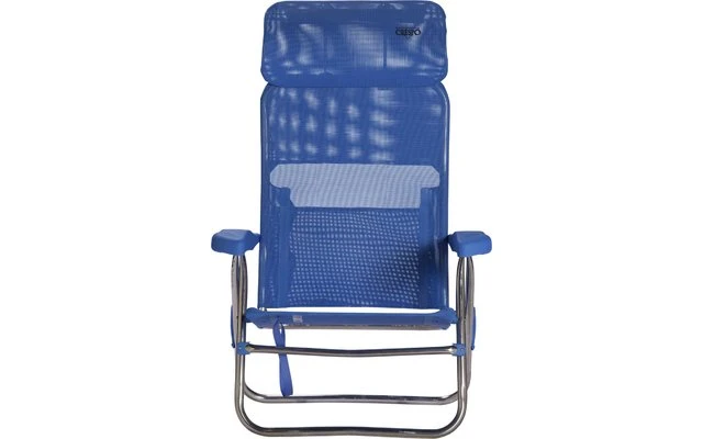 Crespo AL-205 Beach Chair Chaise De Plage Compact Bleu Foncé – Image 5