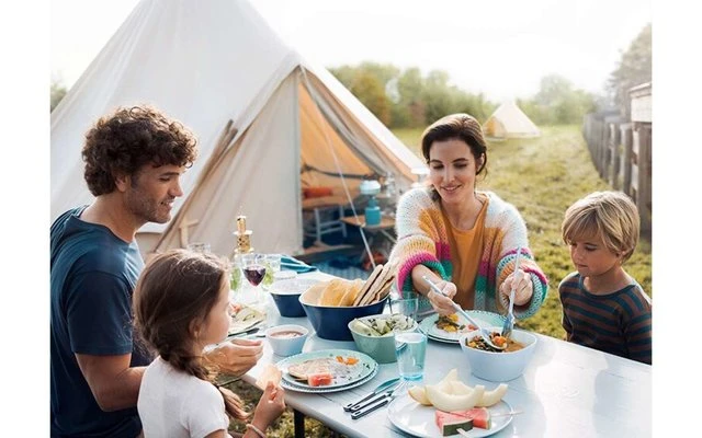 Mepal Flow Tasse à Cappuccino 375 Ml Bleu Océan