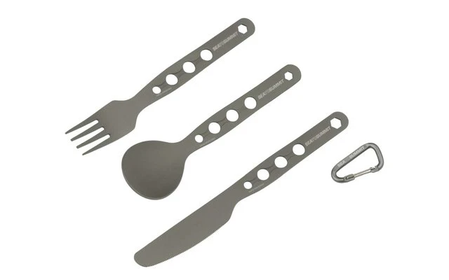 Sea To Summit Alphaset 3pc Cutlery Set Set De Couverts 3 Pièces