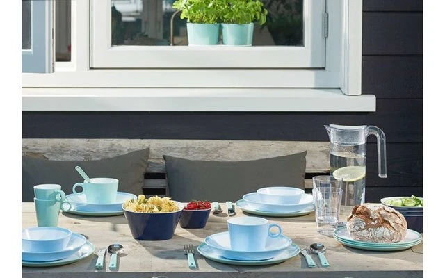 Mepal Flow Tasse à Cappuccino 375 Ml Bleu Océan – Image 2