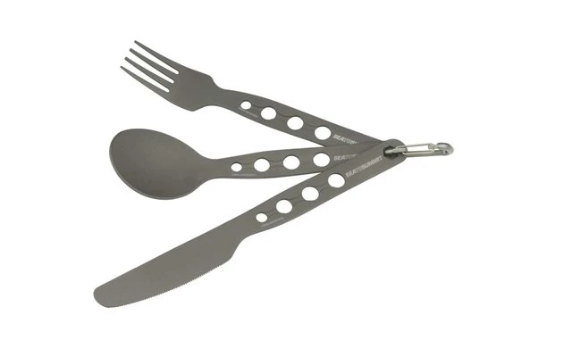 Sea To Summit Alphaset 3pc Cutlery Set Set De Couverts 3 Pièces – Image 2