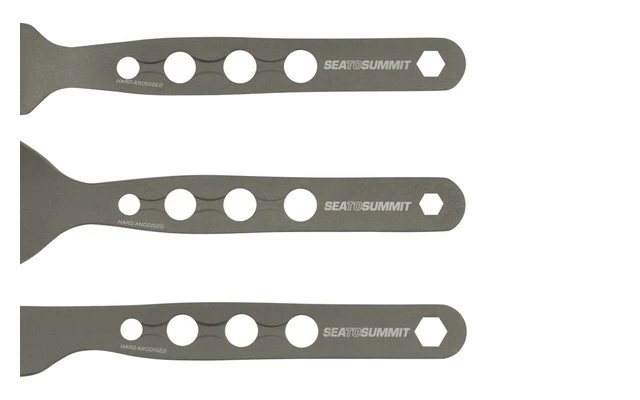 Sea To Summit Alphaset 3pc Cutlery Set Set De Couverts 3 Pièces – Image 3