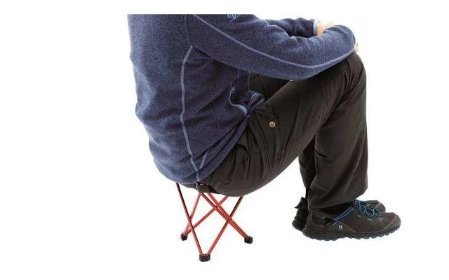 Robens Geographic Tabouret Pliant Argent Gris – Image 2