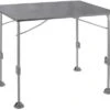Travellife Barletta Table Pliante Comfort 100, 100 X 68 X 85 Cm Gris
