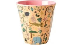 Rice Medium Melamin Tasses Multi 6 Pcs Coloré