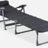 Crespo Lounger Air Deluxe Bain De Soleil Gris Foncé