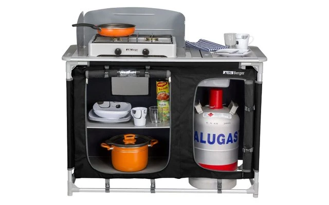 Cuisine De Camping Avec évier Noir Berger – Image 2