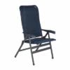 Crespo AP 238 ADS Air Deluxe Chaise De Camping Noire