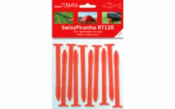 Swiss Piranha RT120 Piquet De Tente Rouge 12 Cm Seul