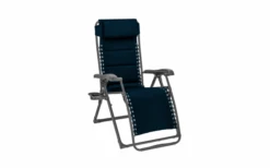 Travellife Barletta Relax Chaise De Camping Noire