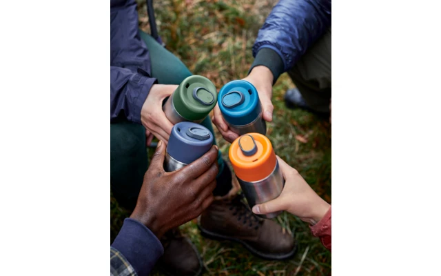 Black+Blum Black And Blum To Go Go Gobelet Isolant En Acier Inoxydable 340 Ml Olive