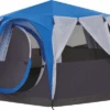 Coleman Octagon 8 Personnes Tente Familiale Grise