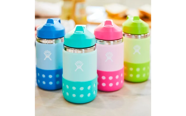 Hydroflask Kids Wide Mouth Bouteille Pour Enfants 355 Ml Honeydew