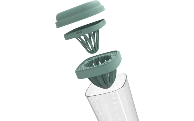 Rotho Loft Shaker 5 In 1 Gourde 1 Litre Bleu Horizon â Image 4