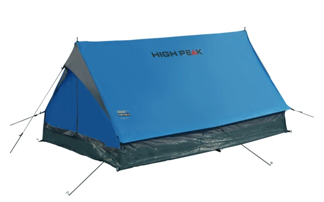 High Peak Minipack Tente De Maison à Toit Simple Pour 2 Personnes Bleu/gris