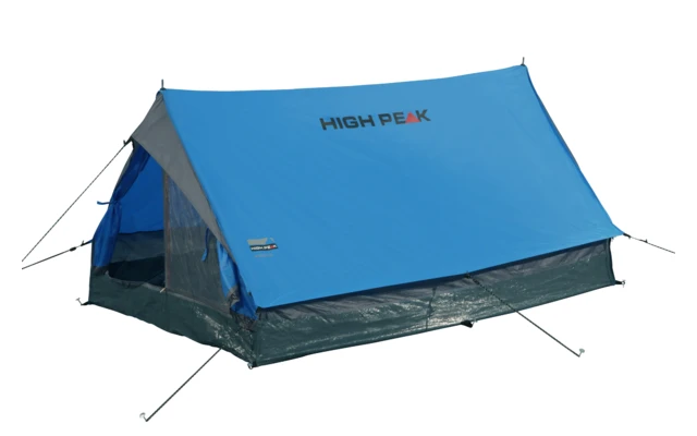 High Peak Minipack Tente De Maison à Toit Simple Pour 2 Personnes Bleu/gris – Image 3