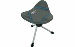 High Peak Tarifa Tabouret De Camping Tripode 33 X 33 X 45 Cm Gris Foncé/bleu
