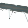 High Peak Toledo XL Camping Lit Pliant 205 X 78 X 51 Cm Gris Foncé / Bleu