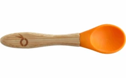 Pandoo Set De Cuillères En Bambou Et Silicone Pour Enfants 5 Pièces