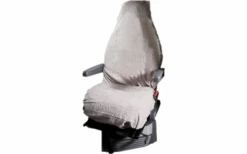 Hindermann Housse De Protection En Tissu éponge 1 Pièce Universelle Gris Clair